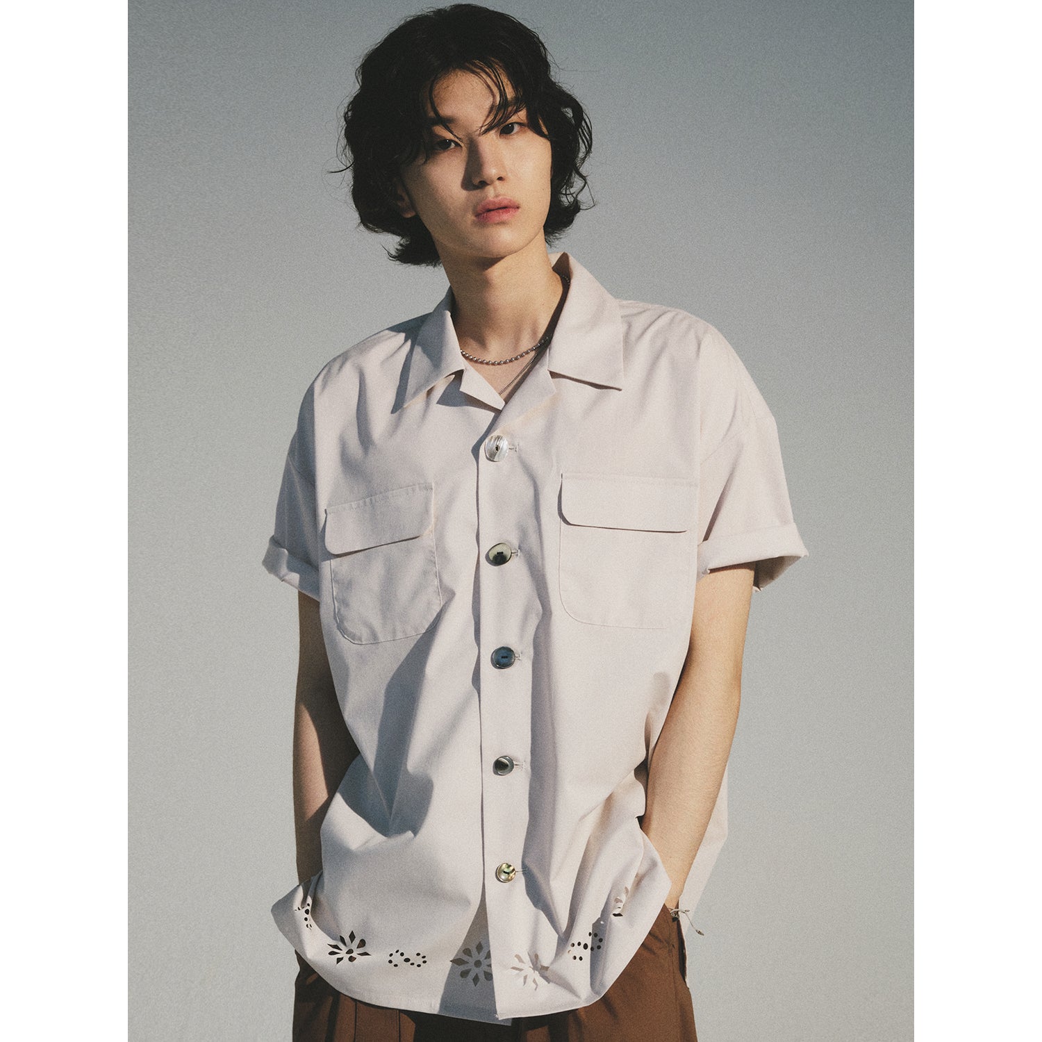 LAY-CUT BUTTON SHIRT_IV