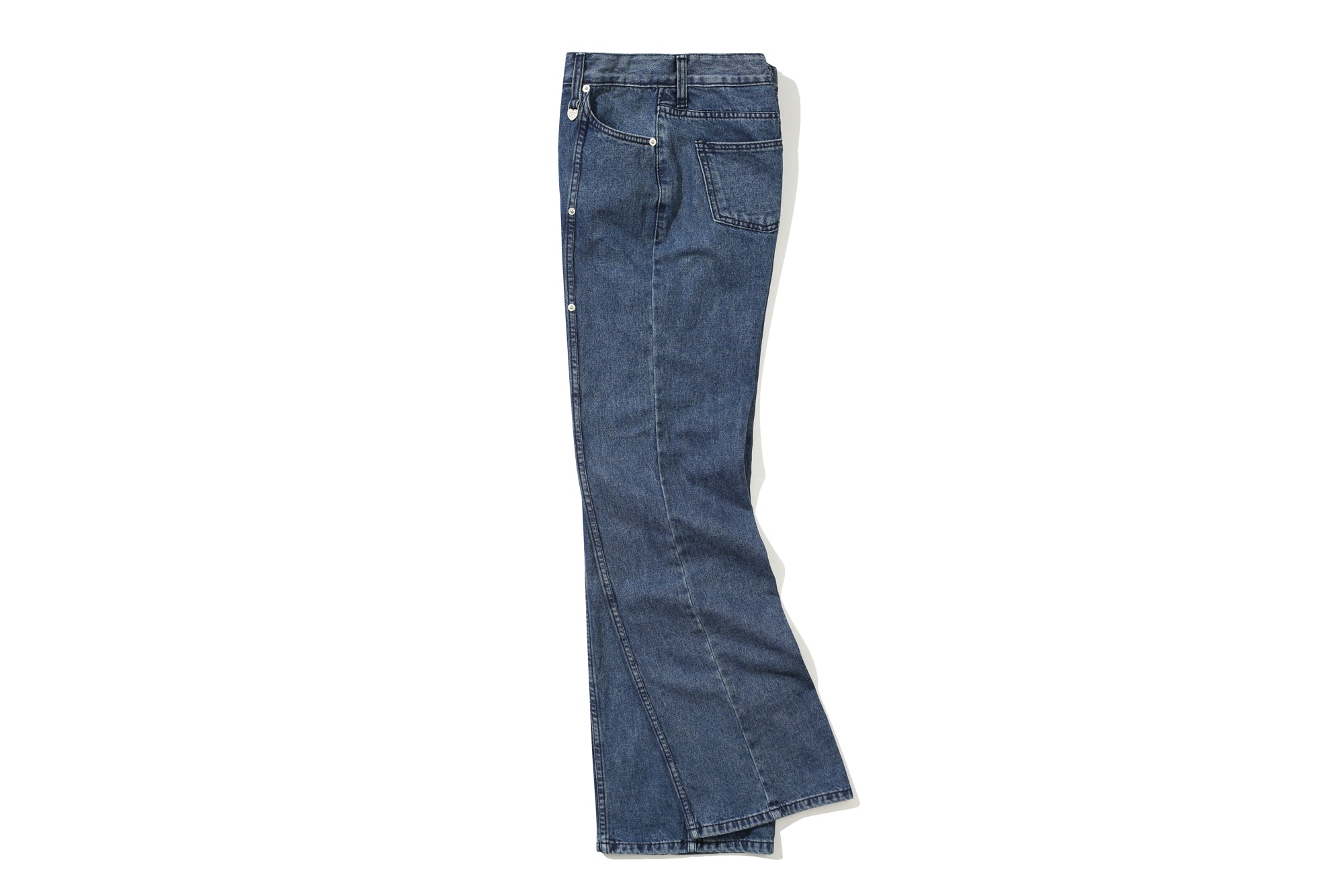 WIDE SEMI BOOTCUT PANTS_DARK INDIGO