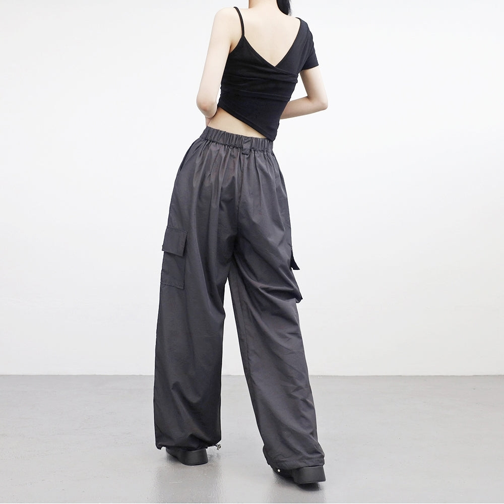 Tony An Cargo Wide Pants