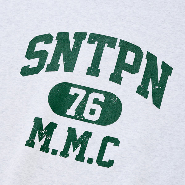 SP SNTPN LOGO CREWNECK-ASH MELANGE