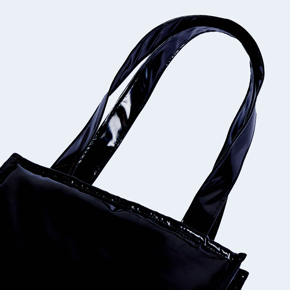 DAMP MANGO SQUARE SHOULDER BAG_BLACK