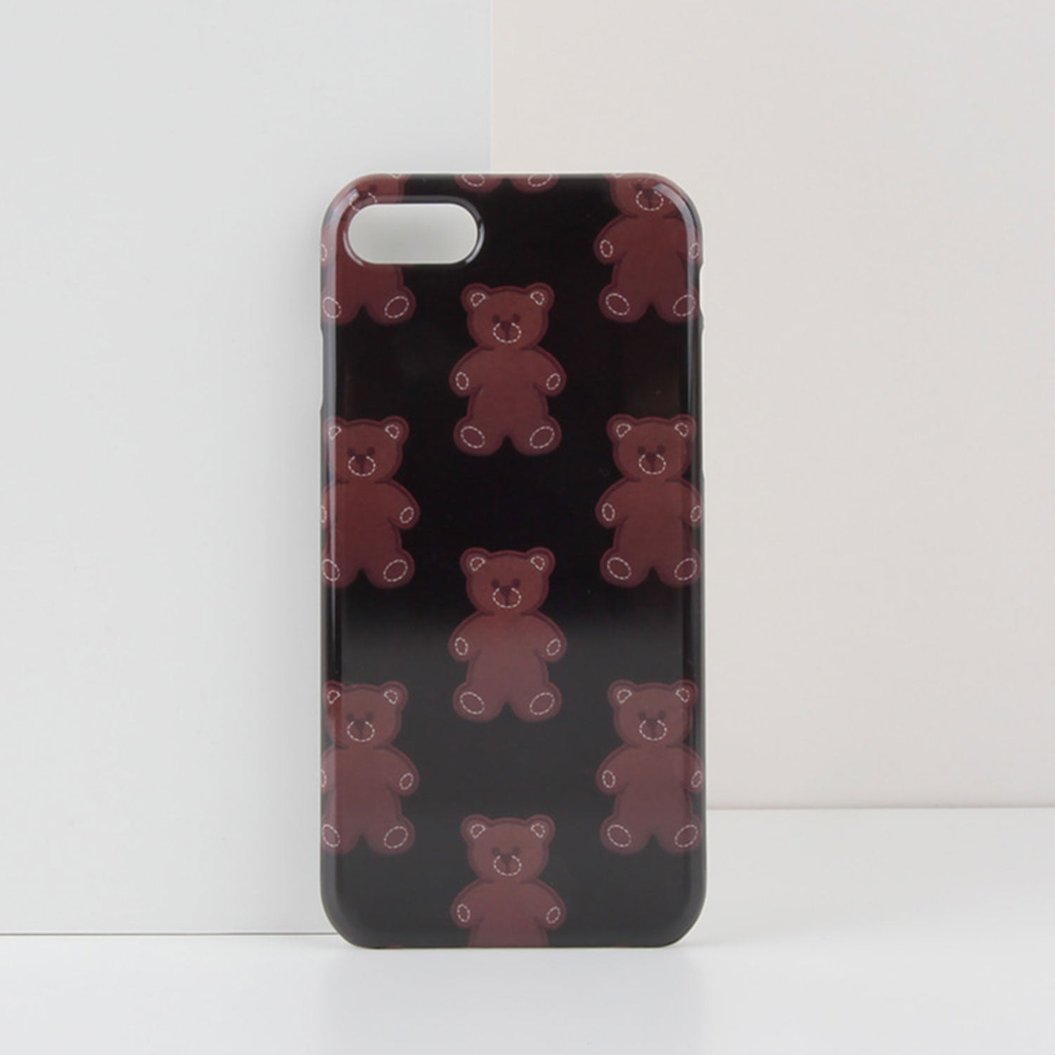 Tedy bear glossy phone case