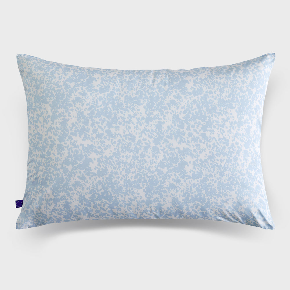 Pillow cover - blue cheetah