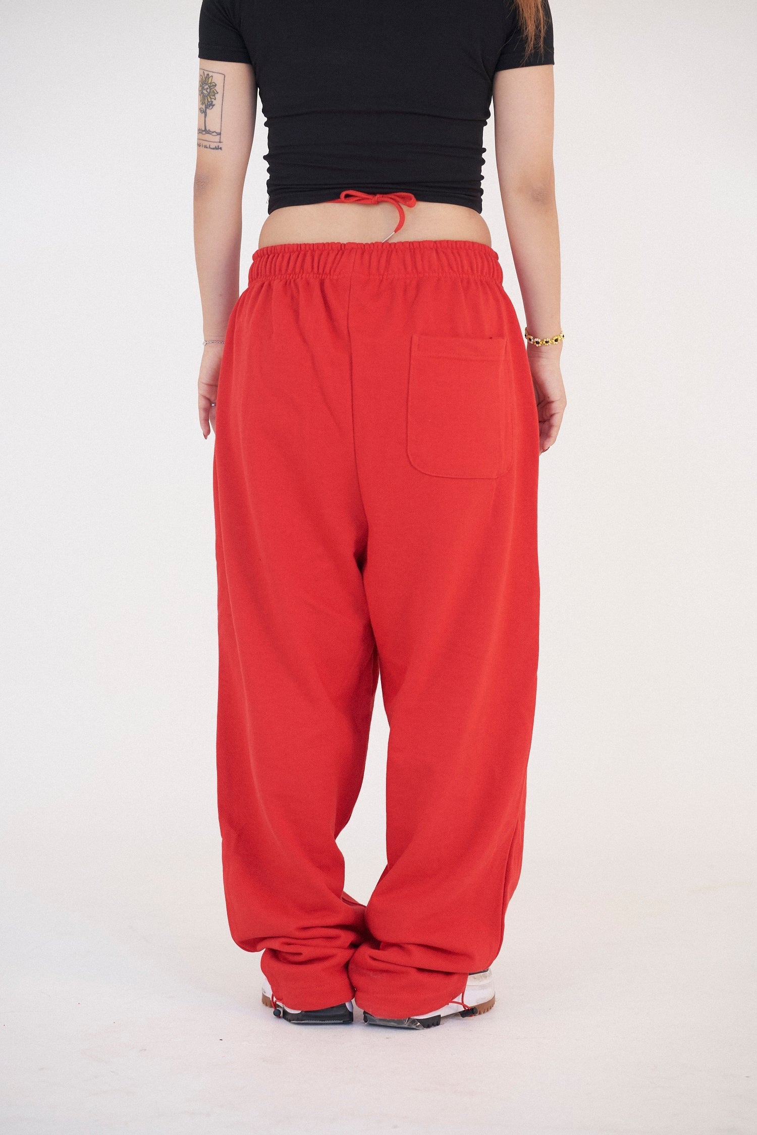 Army Chap Sweat Pants (Red)