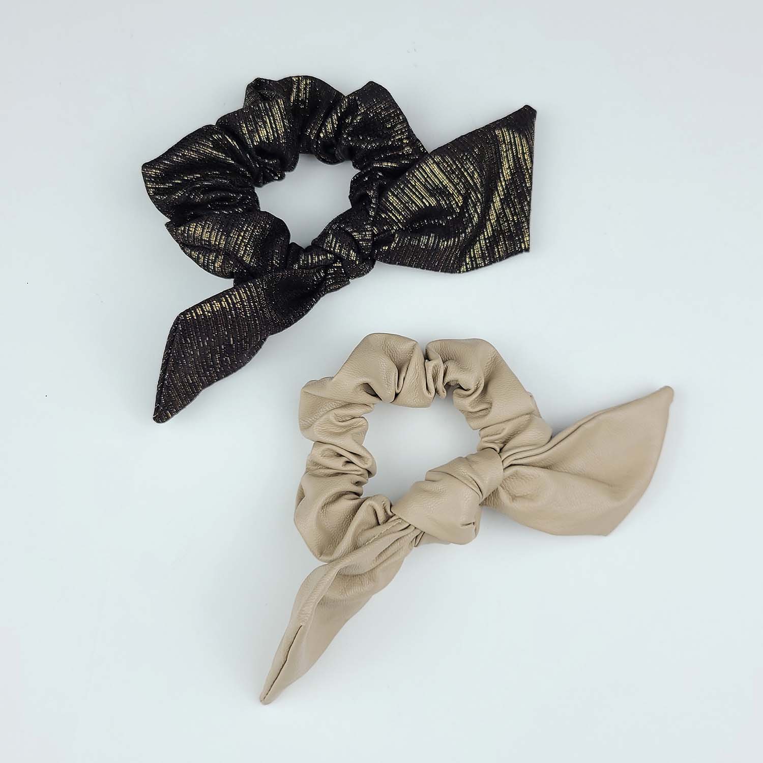 Luxe bow scrunchie