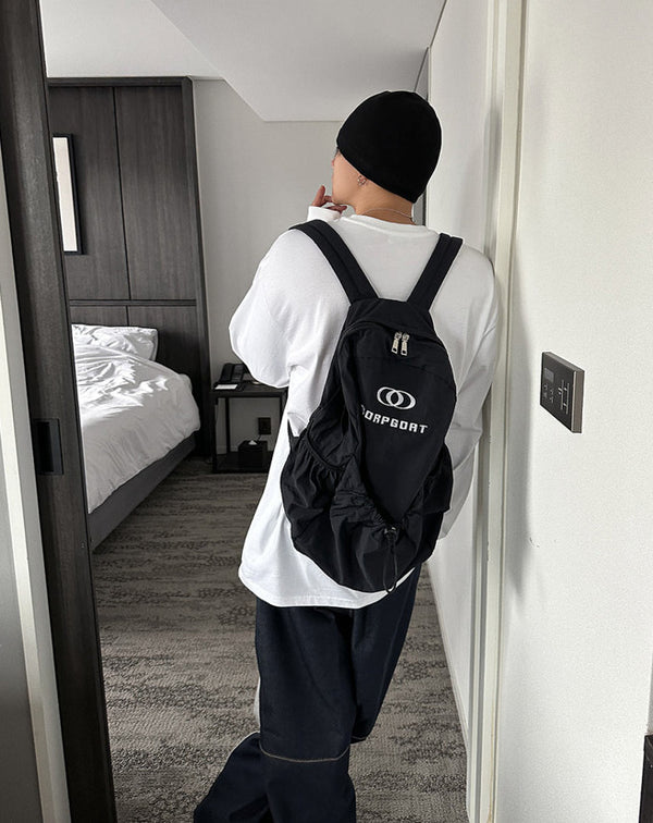 No.0376 GG string BACKPACK (3color)