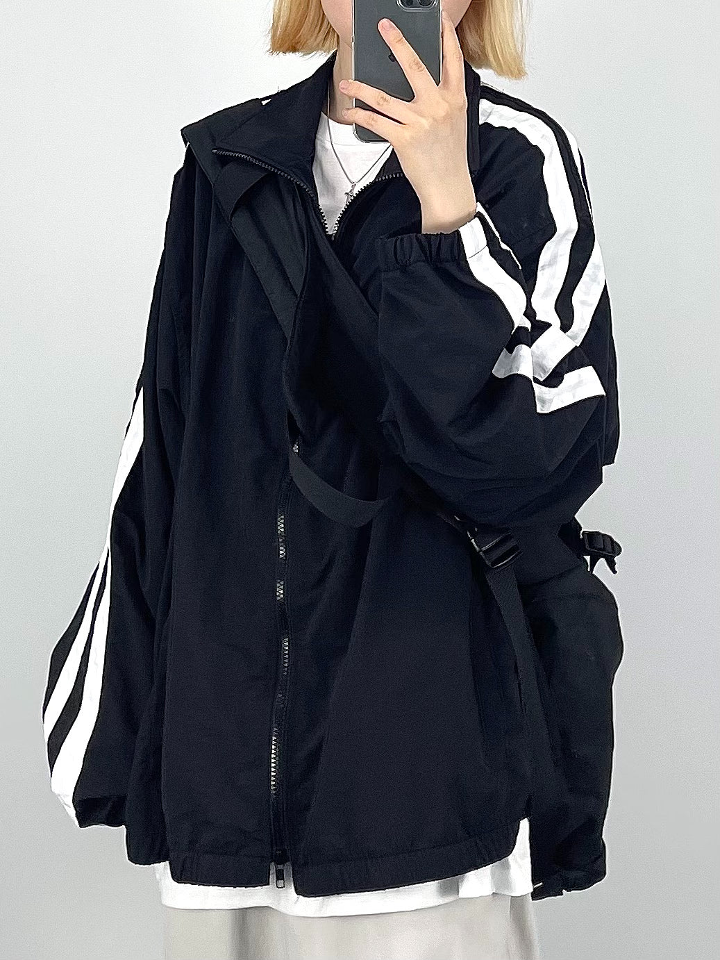 Two-Line Windbreaker