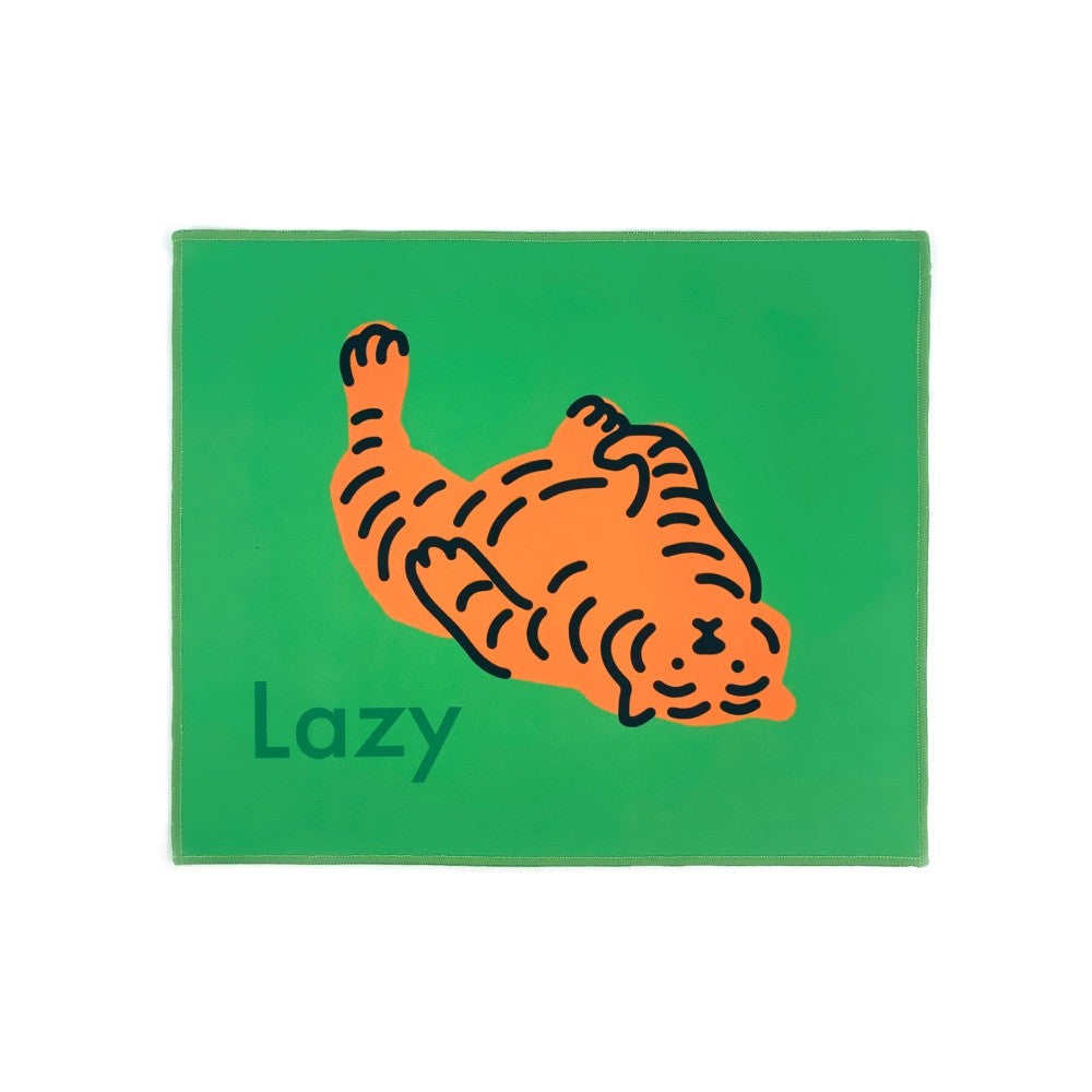 LAZY TIGER MOUSE PAD