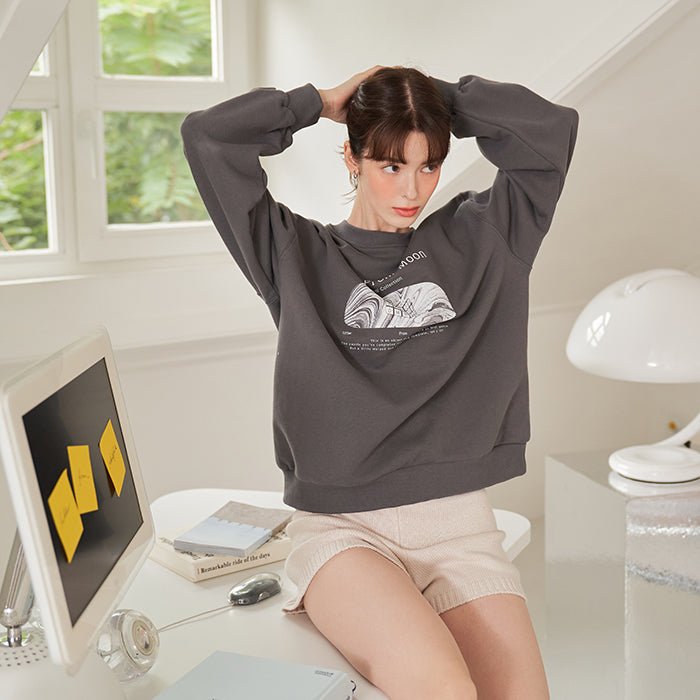 Cube Cosmo Cotton Sweatshirts  (2 color)