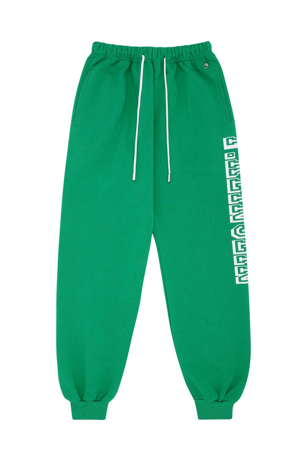 Green Graphic Jogger Pants