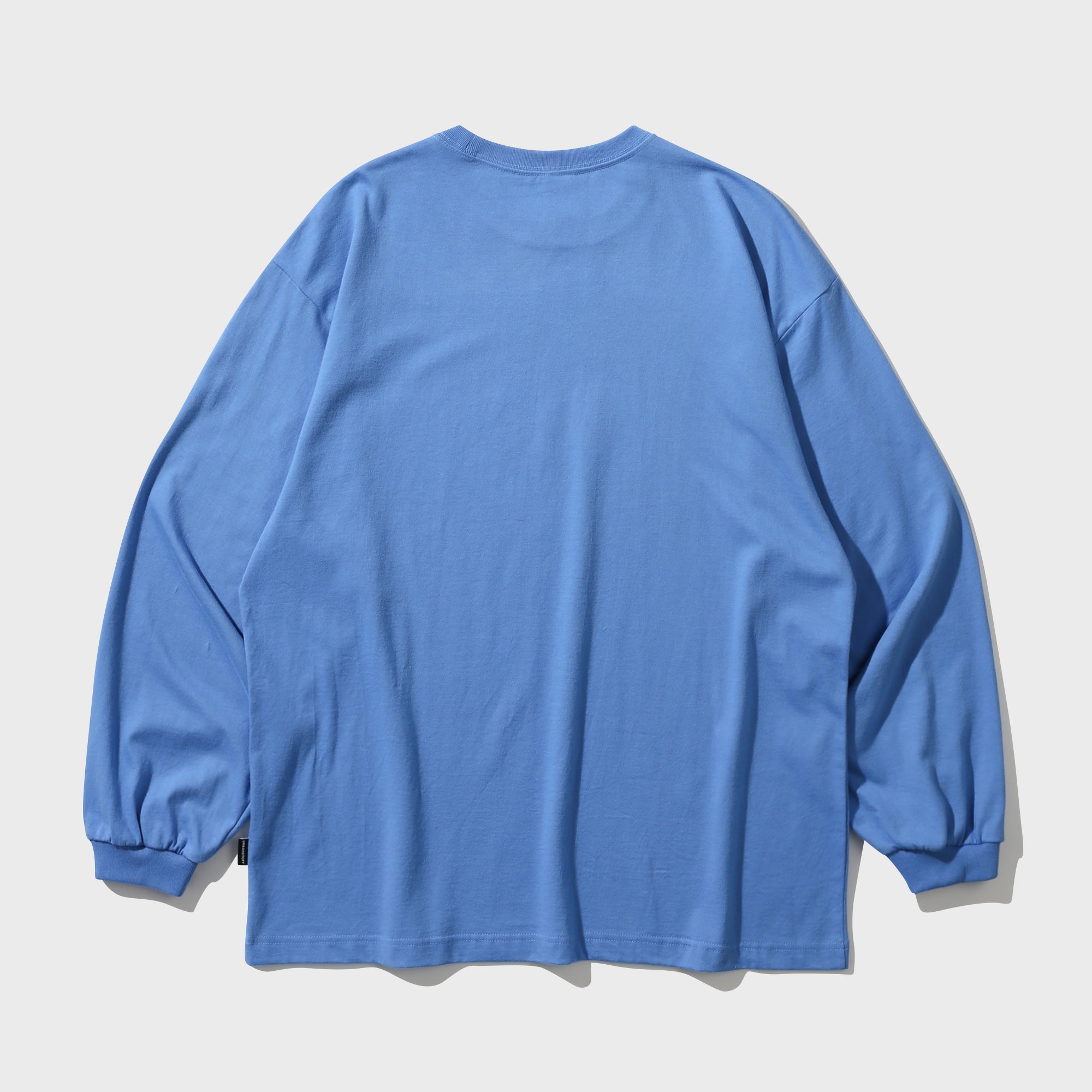 Halftone Logo Long Sleeve (Light Blue)