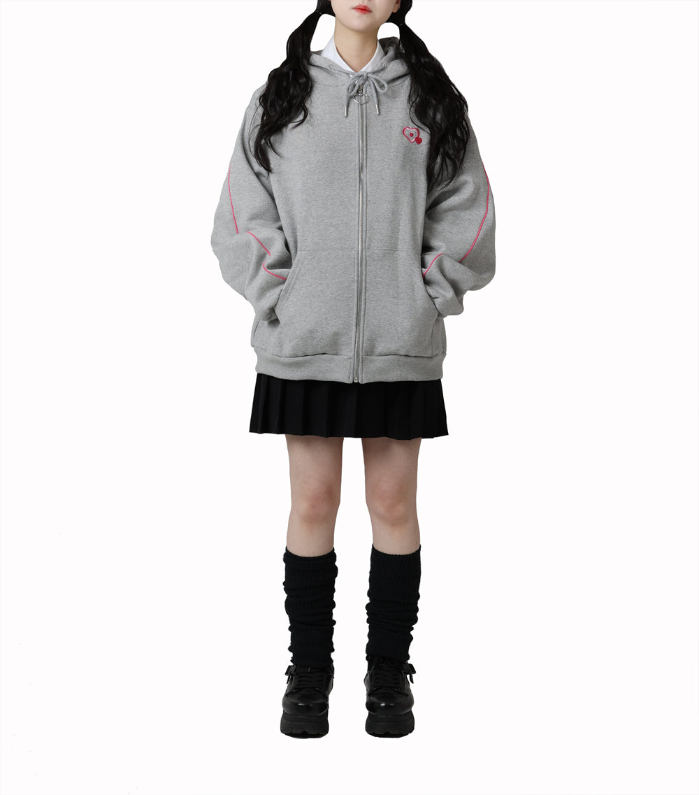 Teen heart  Hoodie zipup