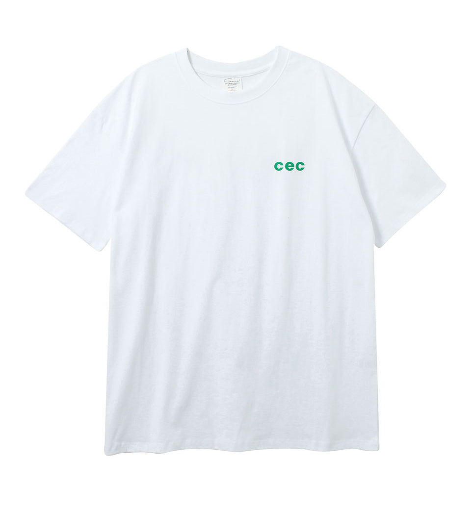 MINI CEC T-SHIRT(WHITE)