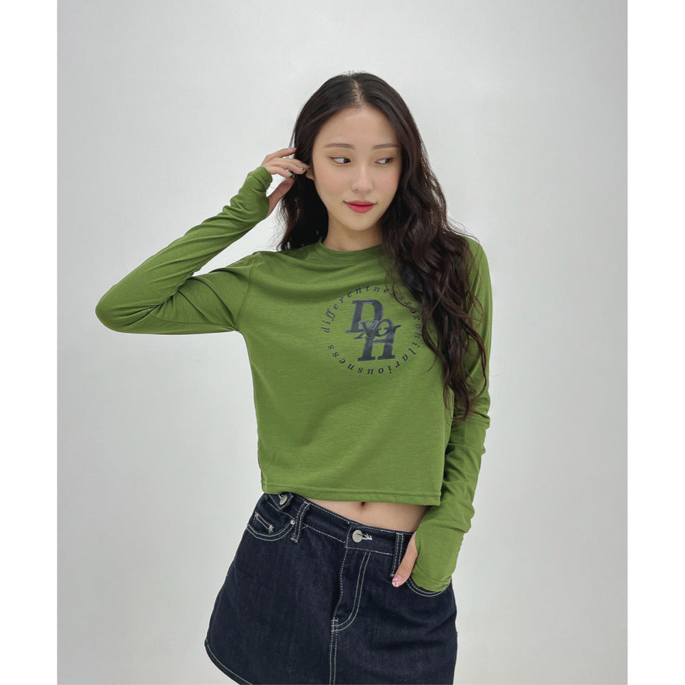 CIRCLE STACK LOGO WARMER CROP 5COLOR