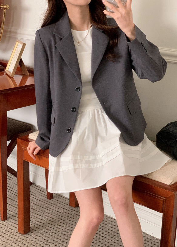 HW Classic Tailored Short Jacket (4color)