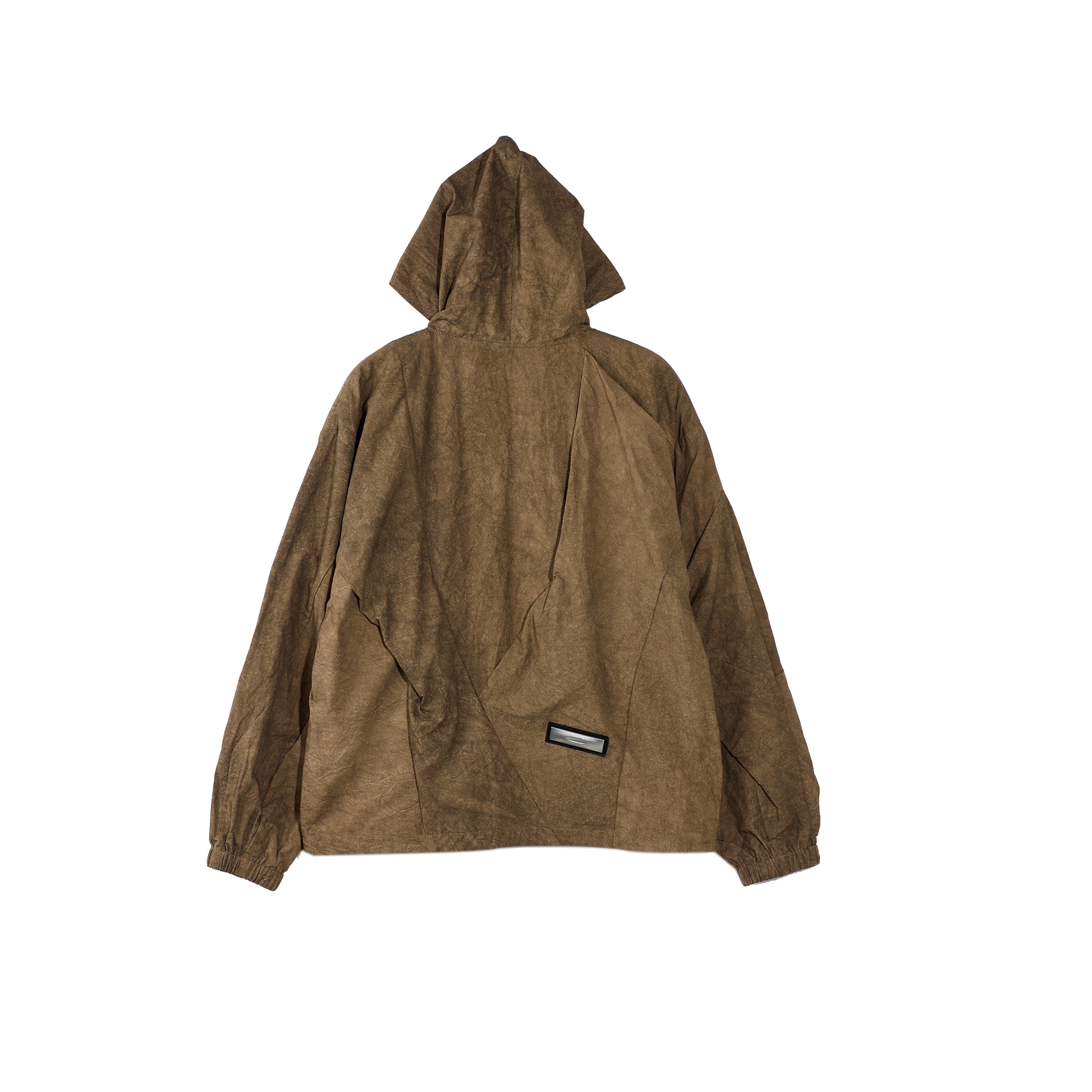 ROARINGWILD AW2023 STAIN PLEATED HOODIE