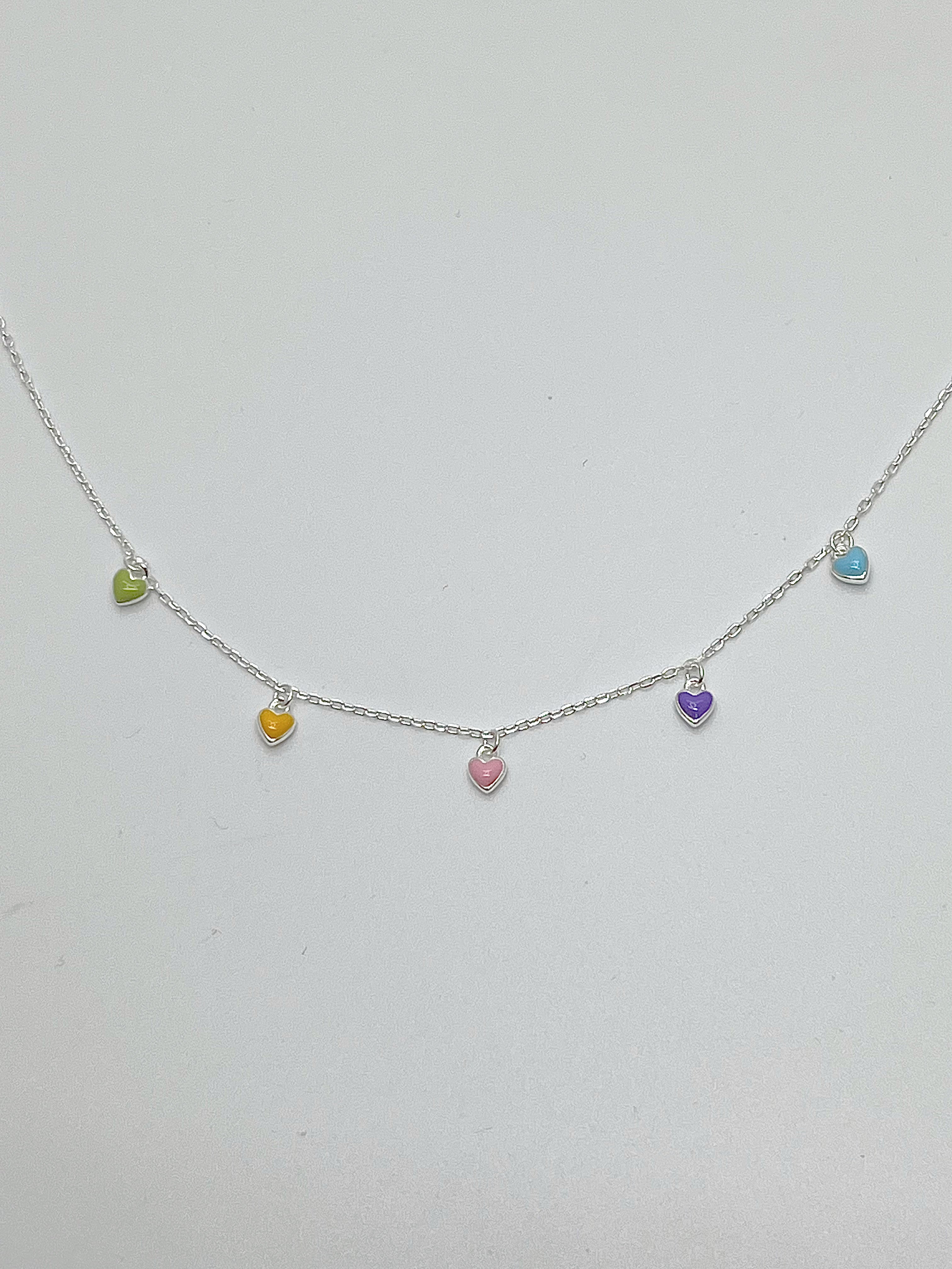 silver925 color mini Necklace