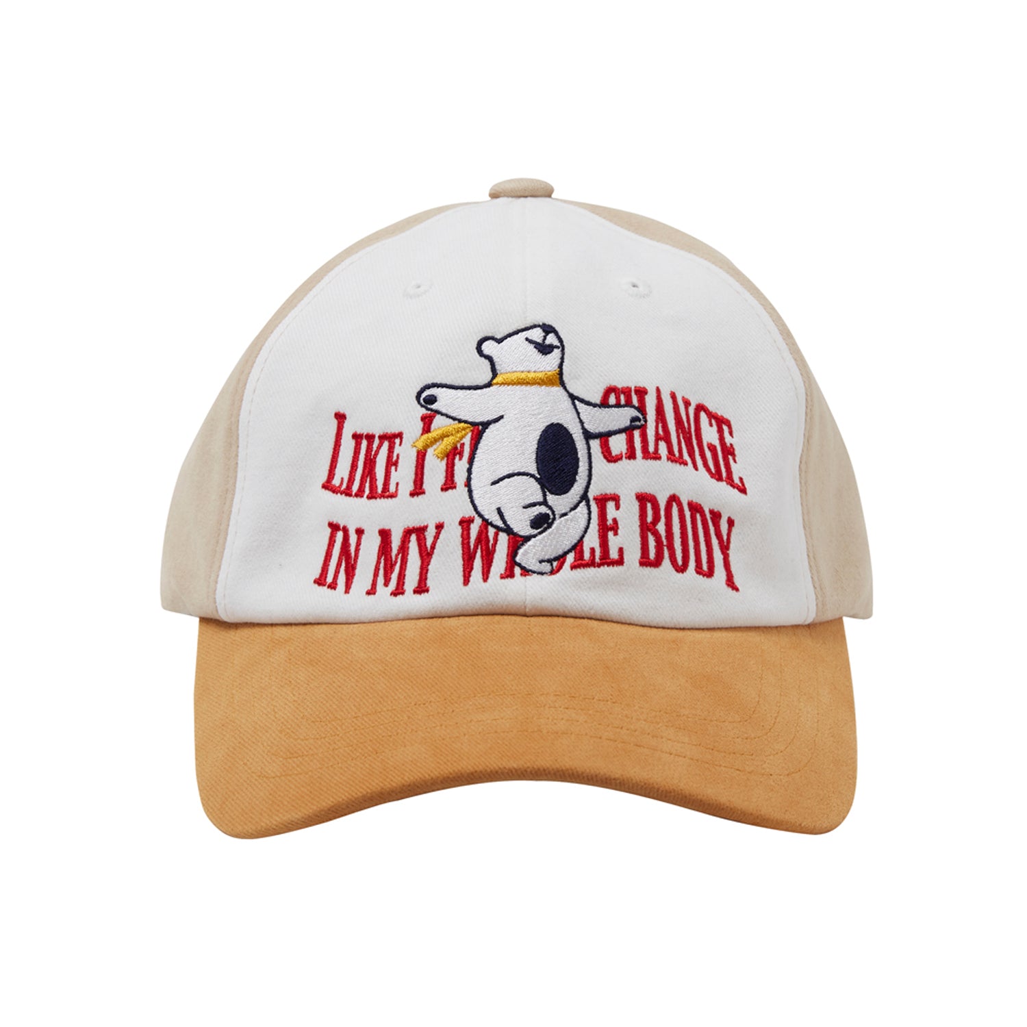 Dancing Bear Ball Cap [White