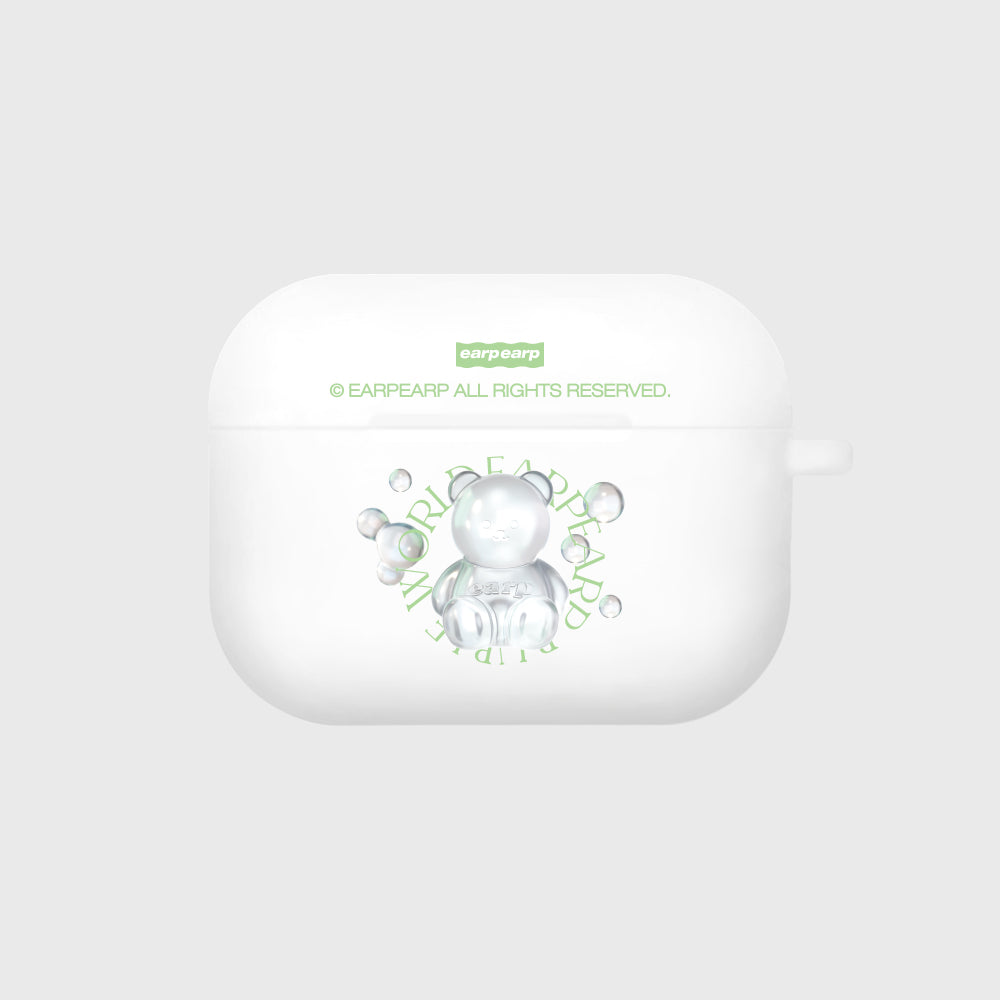 COVY BUBBLE WORLD-WHITE(AIR PODS PRO-COLOR JELLY)