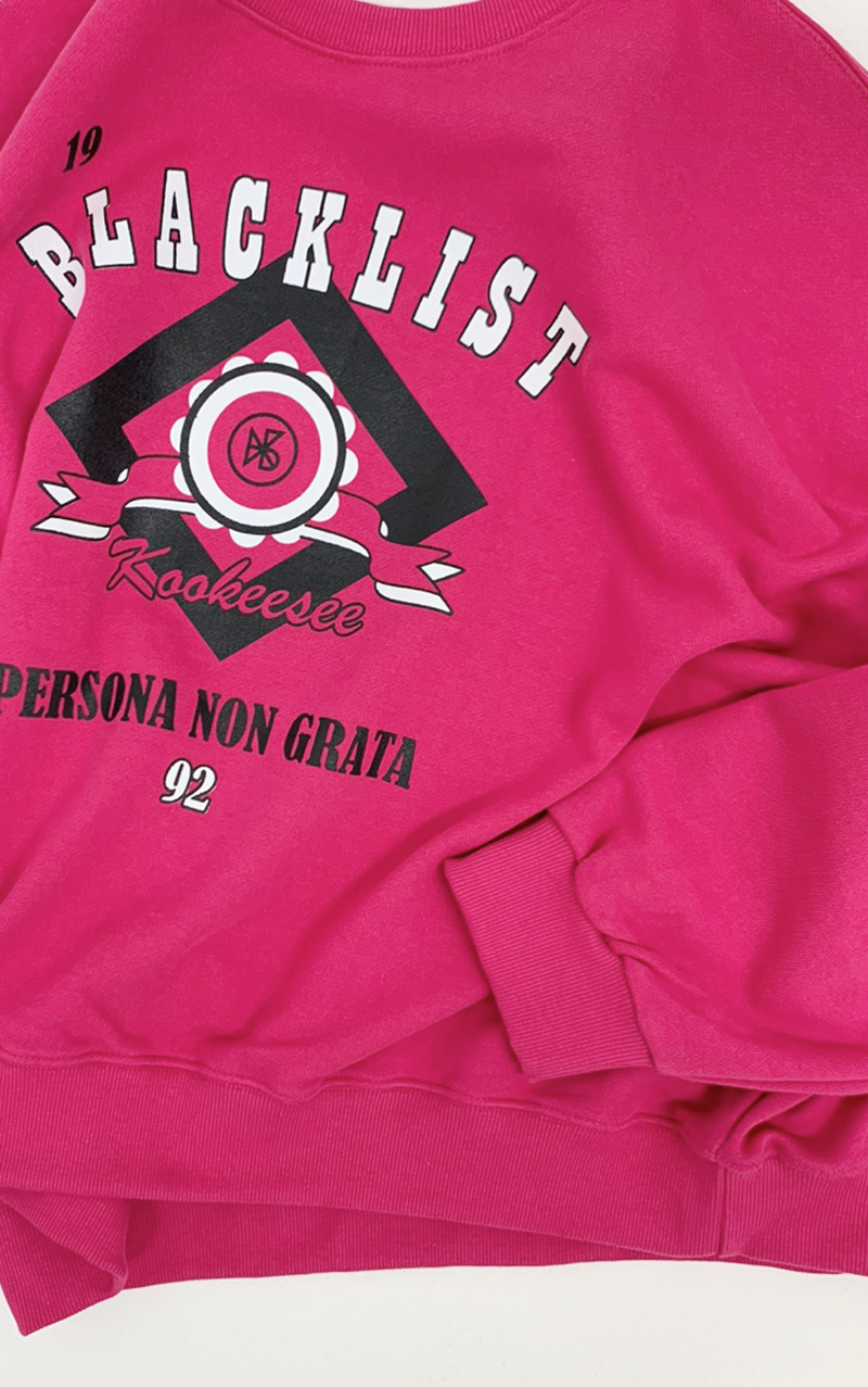 Persona Sweatshirt (Magenta pink)