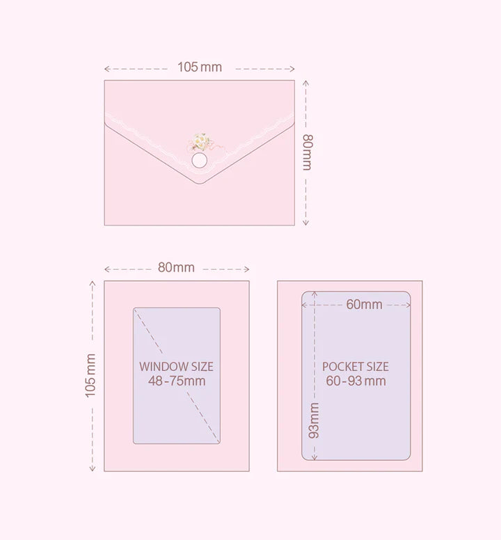 mini letter 🤍 collect book [ 4 types ]