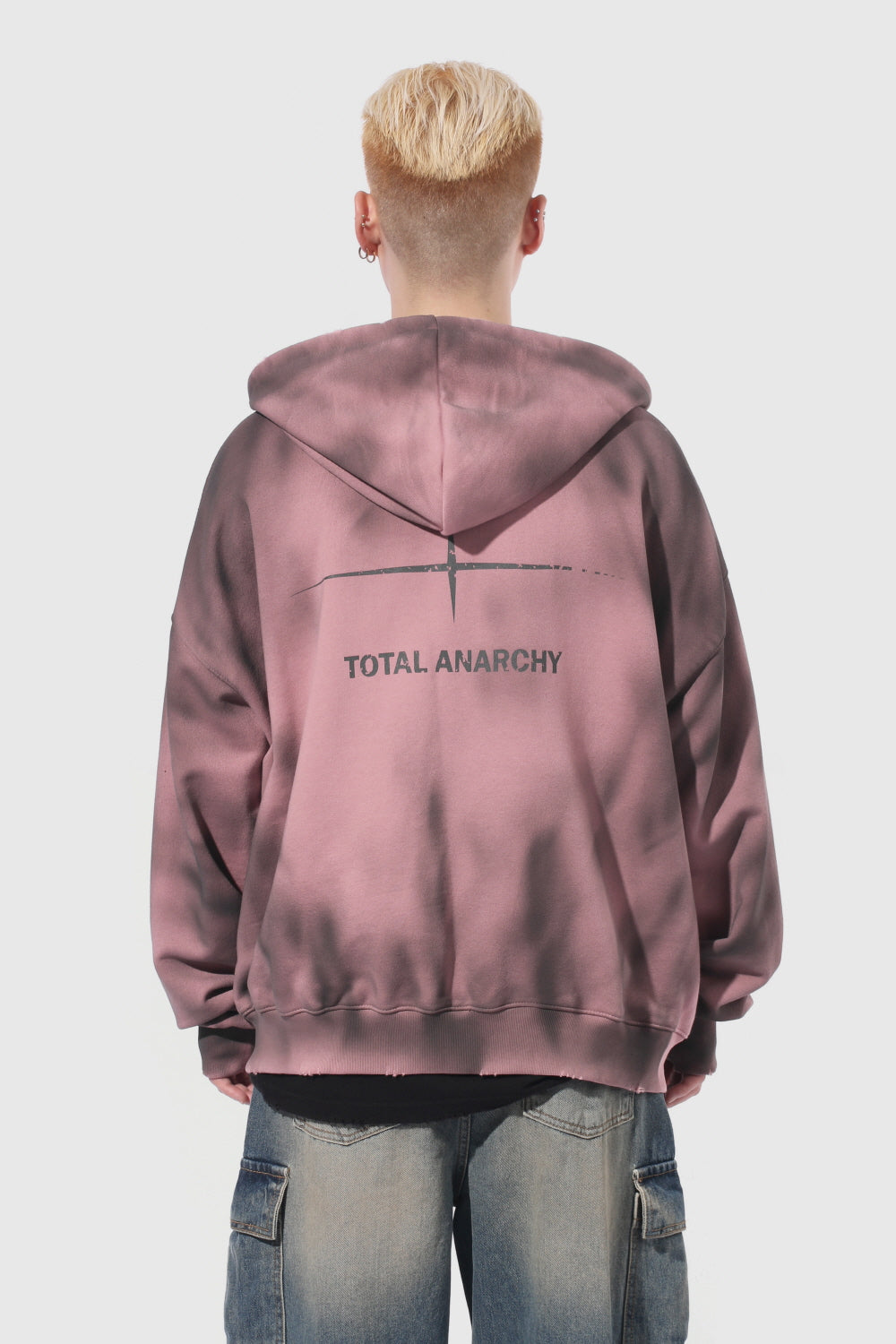 Anarchy Hood Zip-Up [2color]