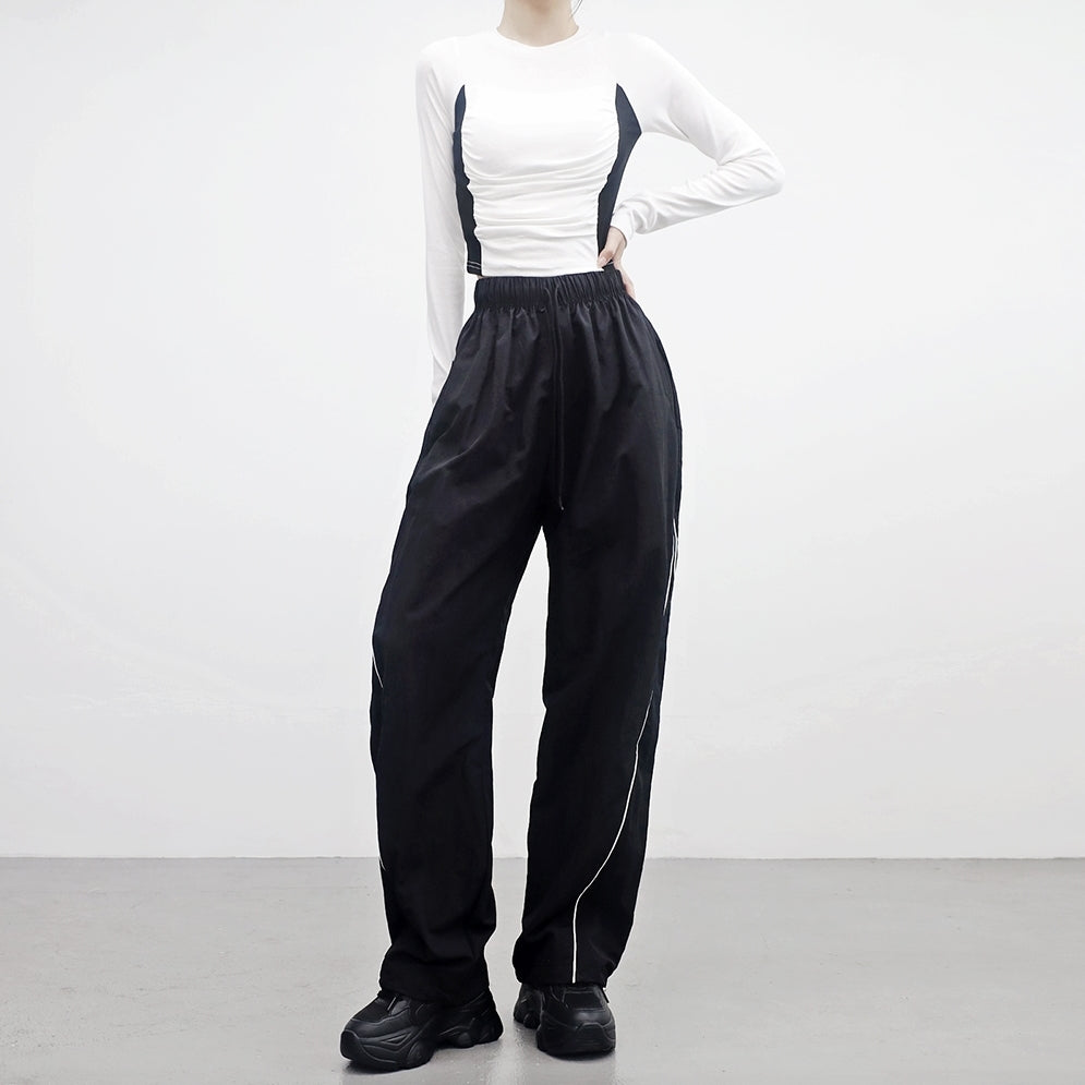 Remock line nylon pants