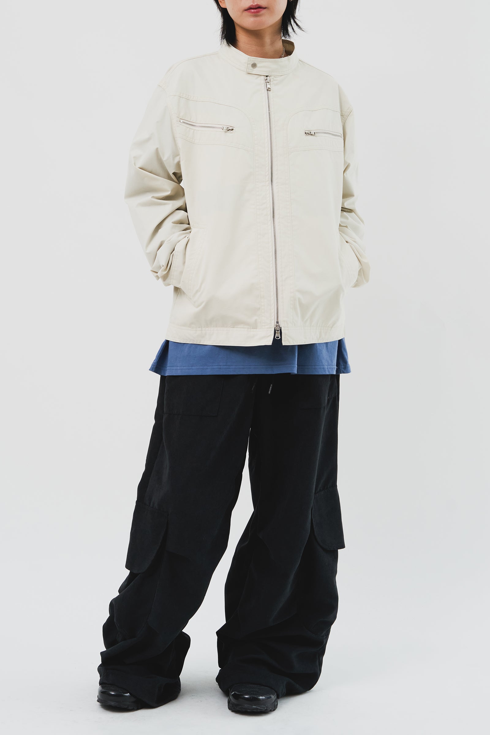 Low-rise Cargo Pants (3color)