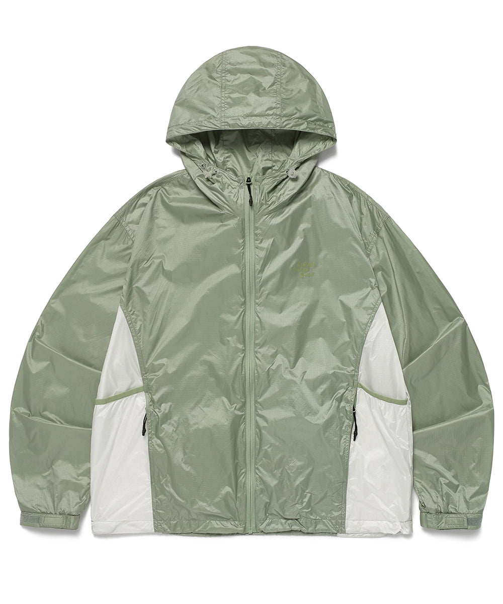 LIGHT SHELL WIND BREAKER GREEN(CV2ESUB960A)