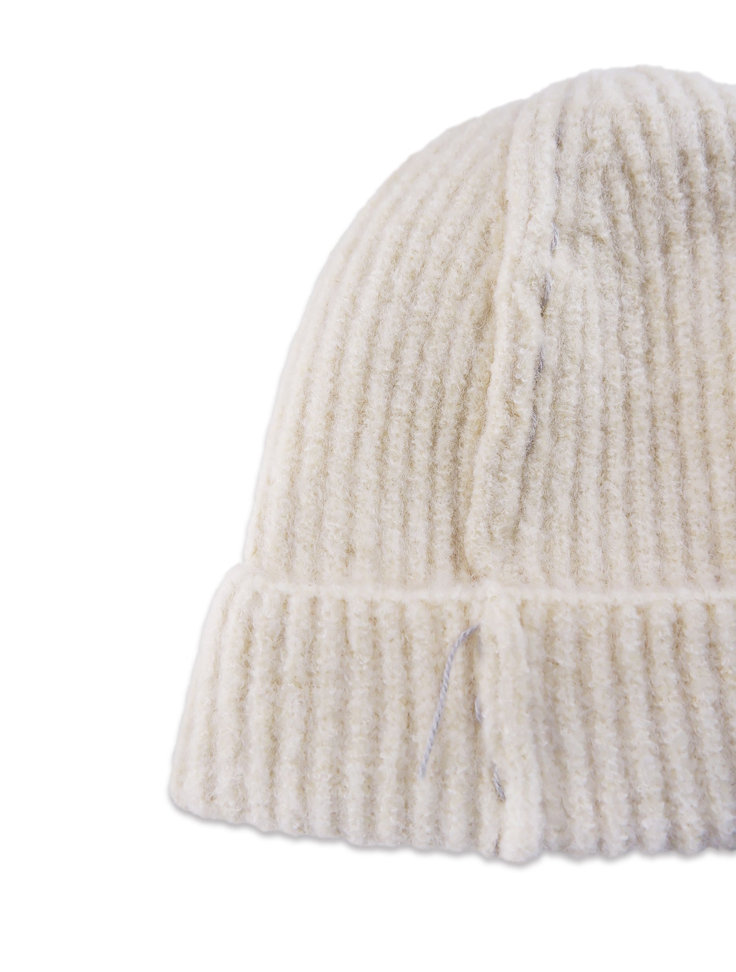 Seam Out Hand Stitch Beanie / Oatmeal