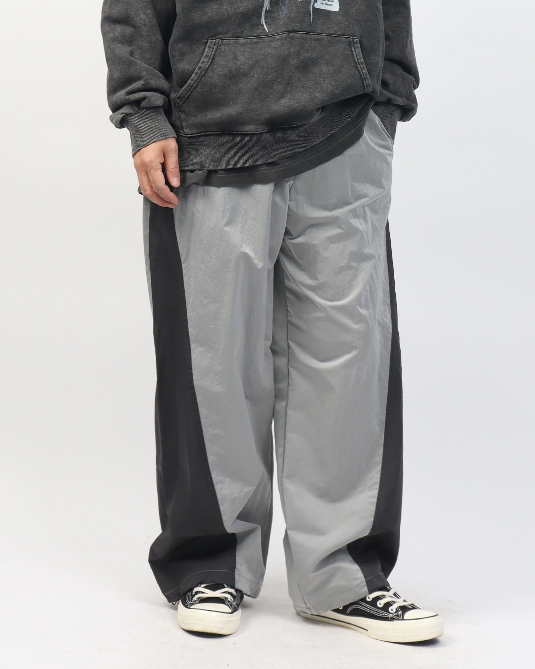 Mell Nylon ColorBlock Pants_2color