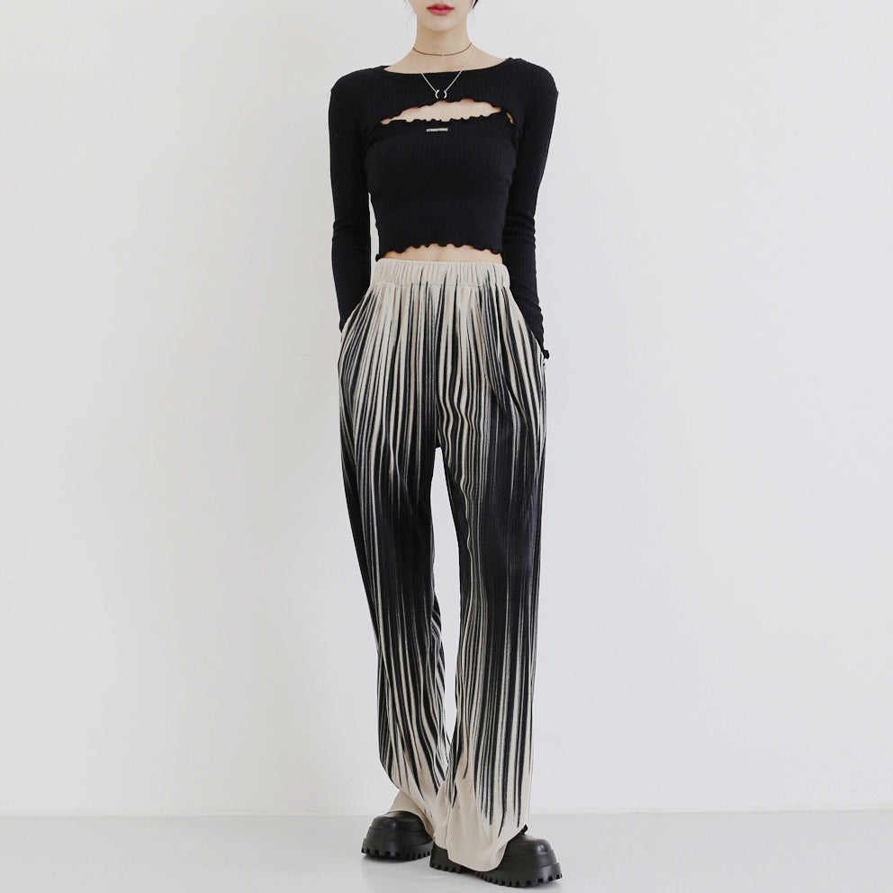 (Unisex) Scratcher Pleated Pants