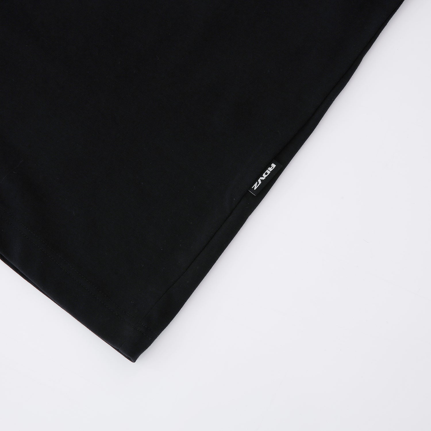 GLITTER LOGO T-SHIRT - BLACK