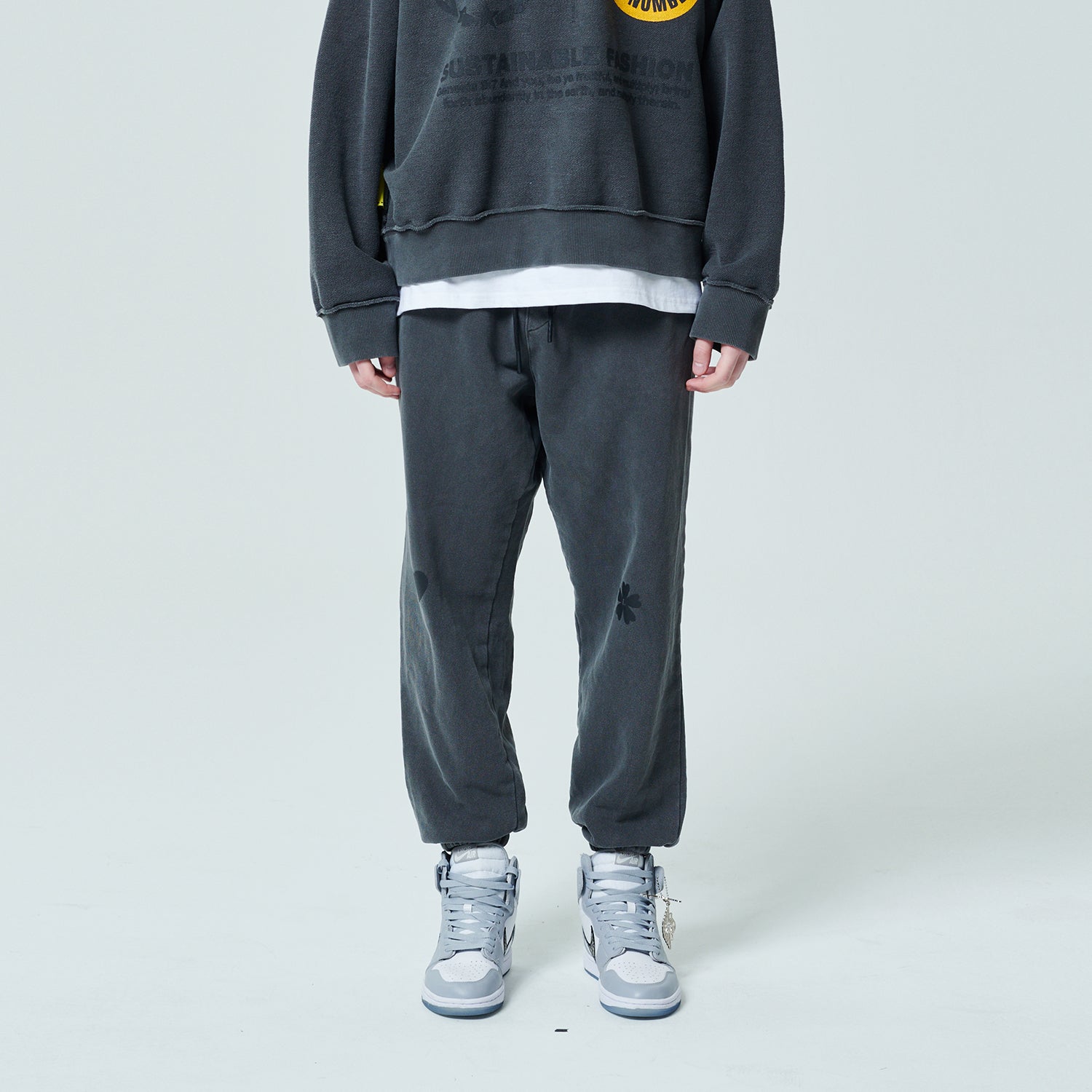 PIGMENT ANABADA SWEAT PANTS_CHARCOAL