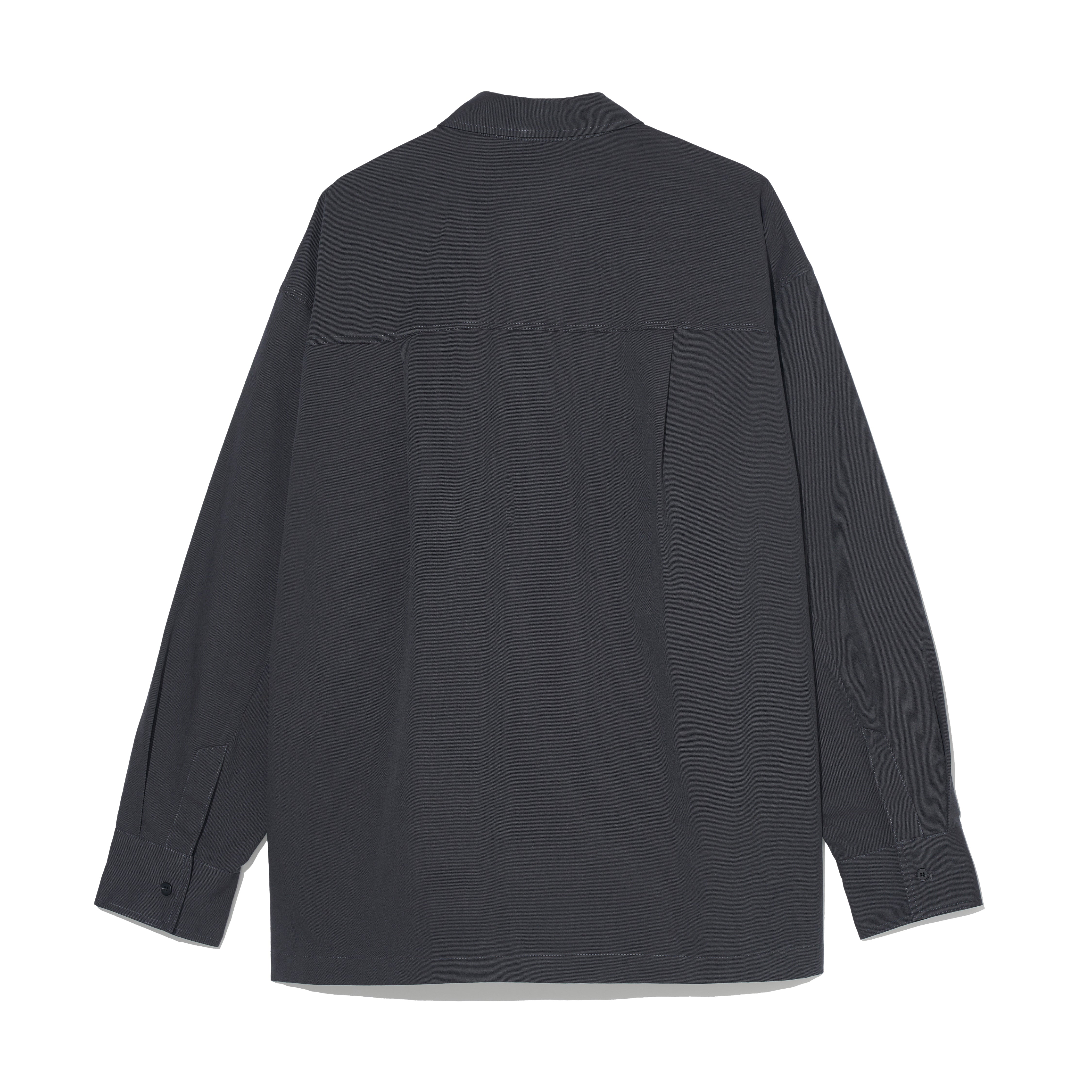 EASY OVERSIZE SHIRTS [CHARCOAL]