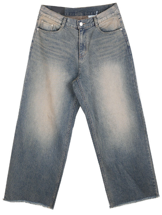 No.9783 west VTG wide denim PT