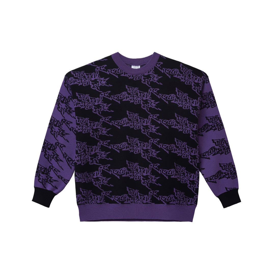 Bombing Knit Sweater - Black