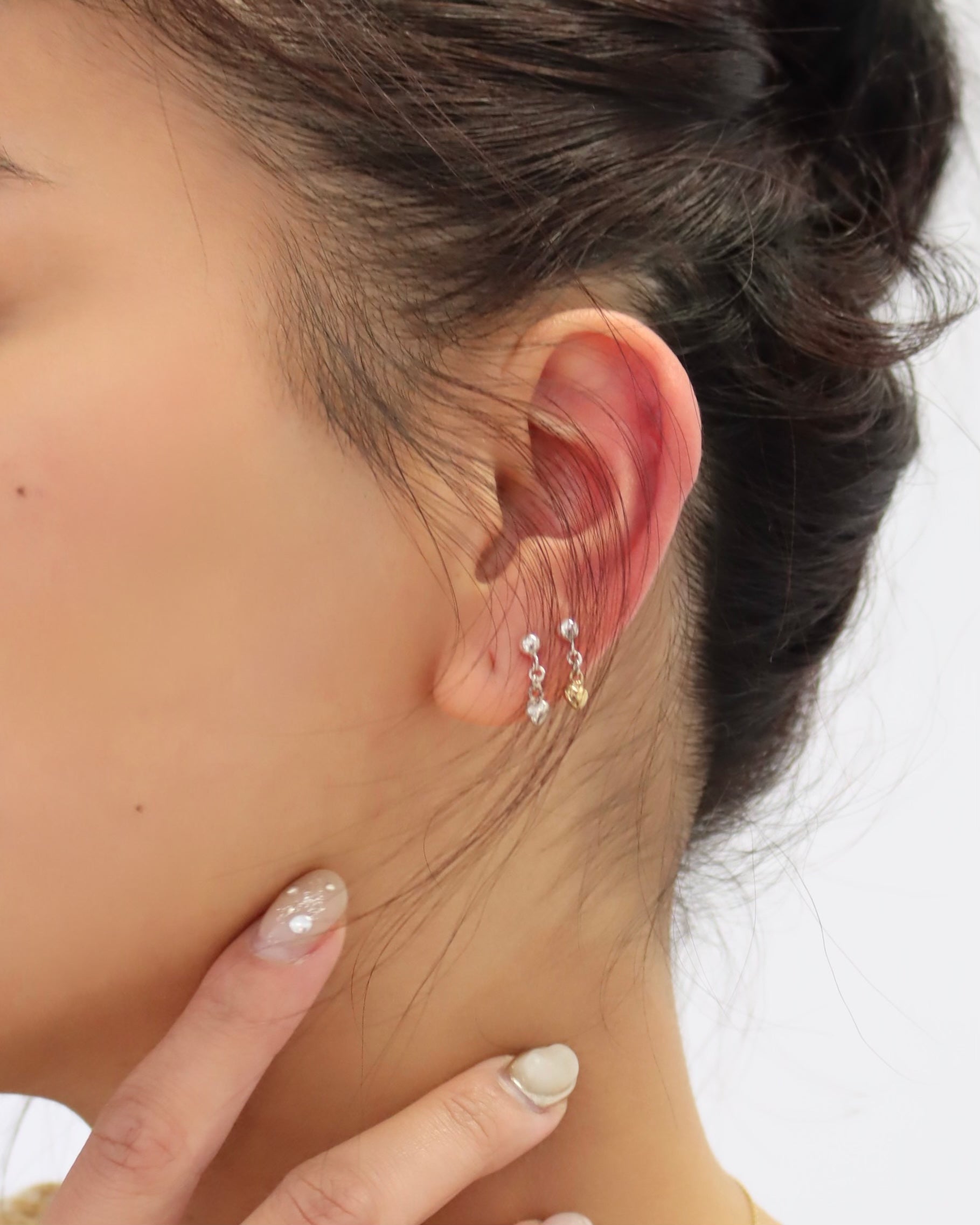 Love mini drop earrings