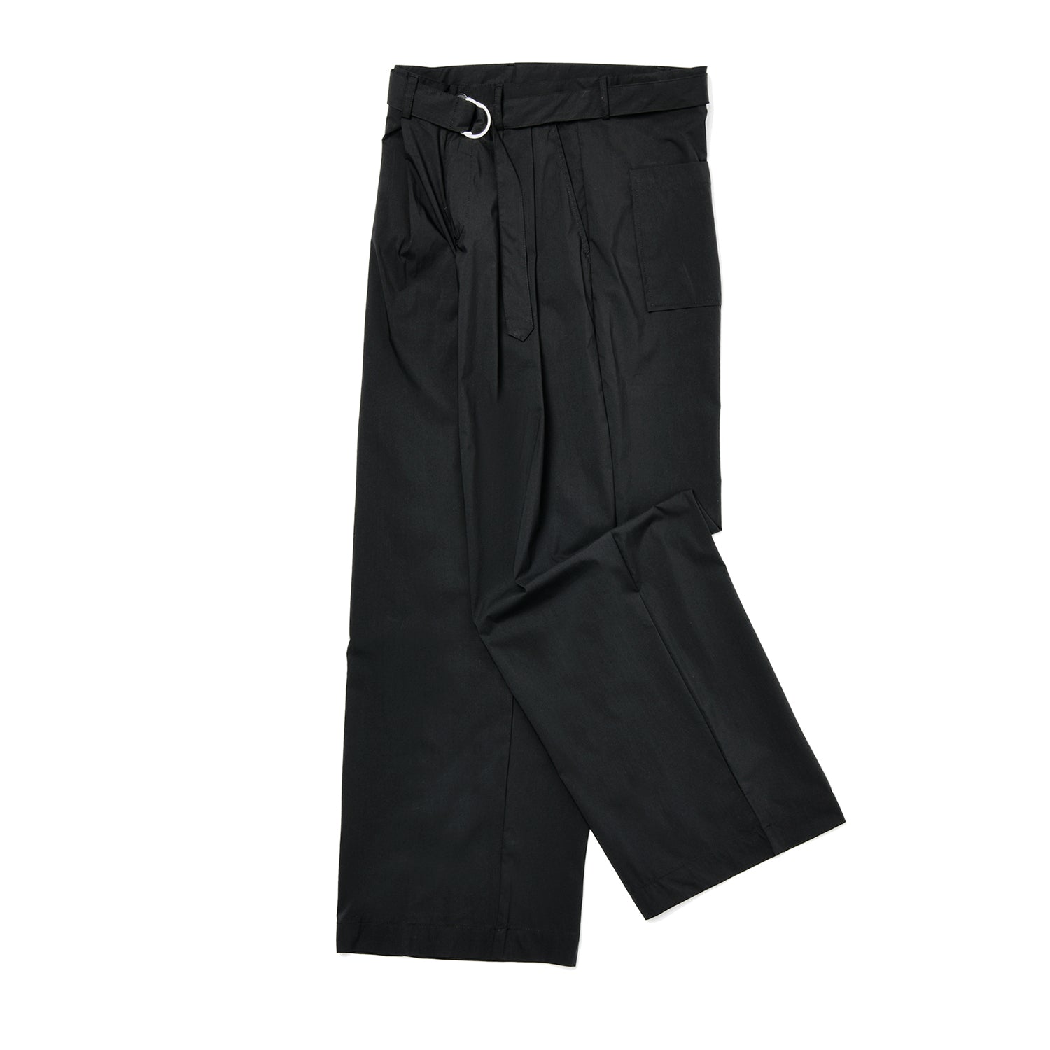 MATIX RELAXED BELTED PANTS_BK