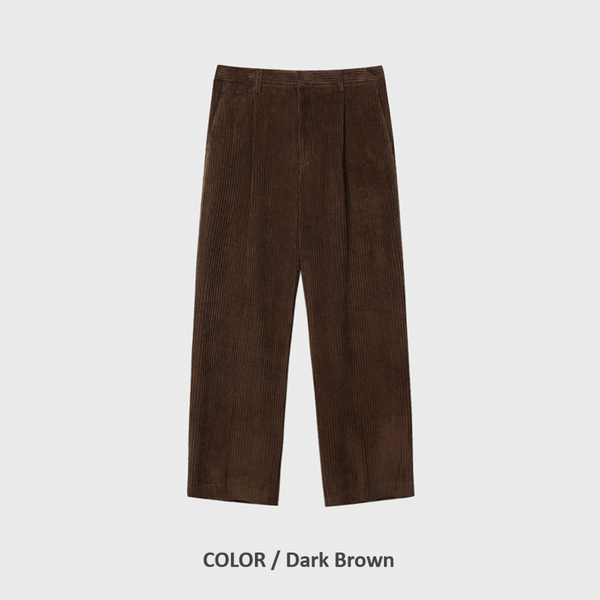 Deep 4.5 Corduroy Banding Slacks (4color)