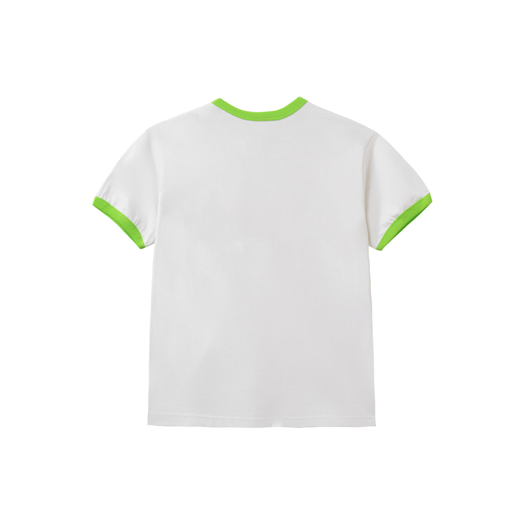 Turbo Ringer Tee - White