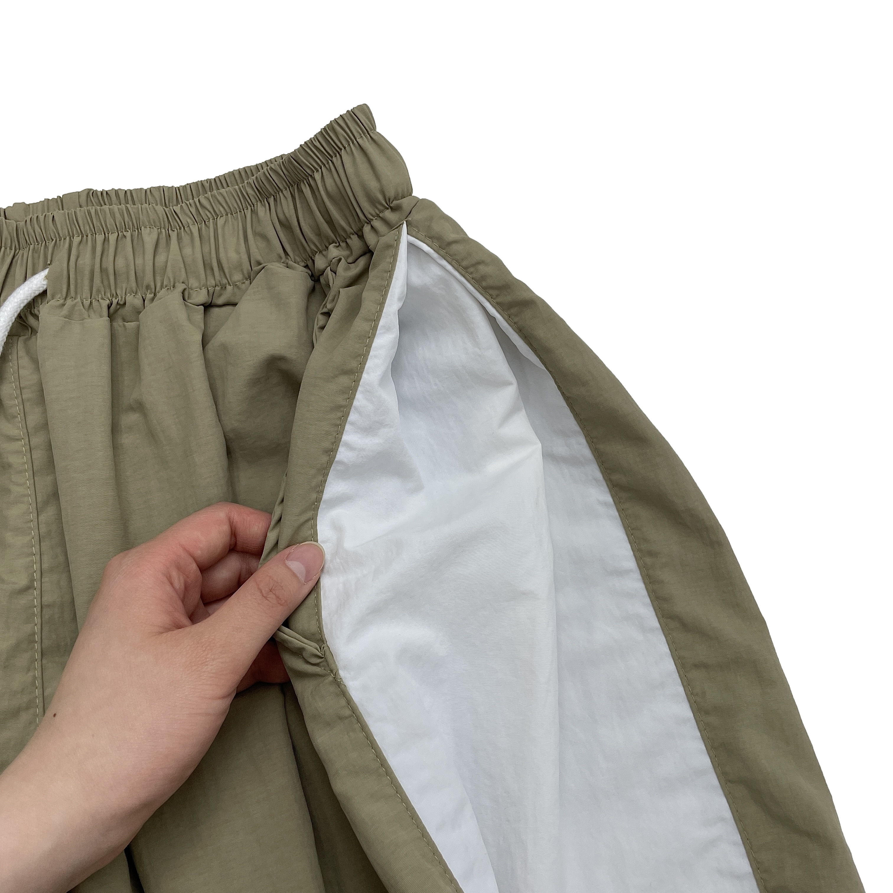 Colored Nylon Shorts