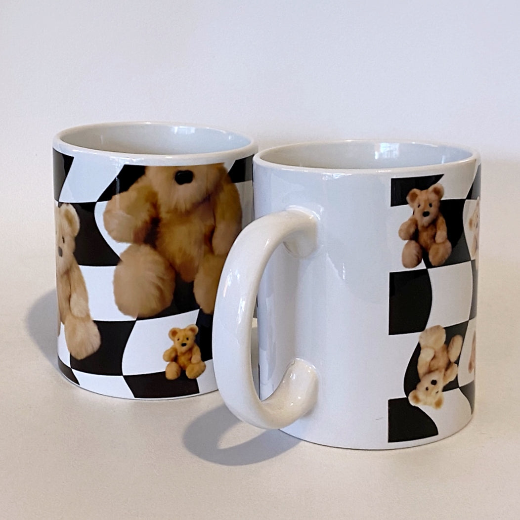 Cotton bear mug cup