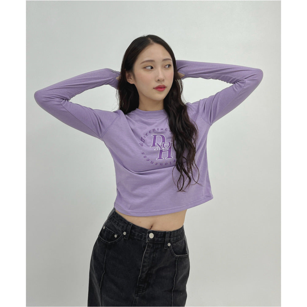 CIRCLE STACK LOGO WARMER CROP 5COLOR