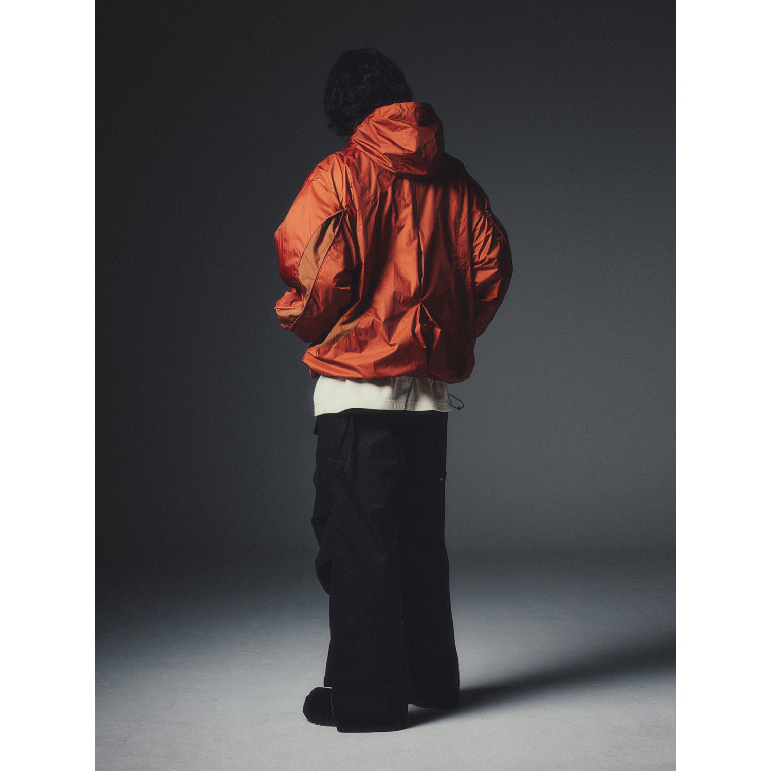 MONTIAC COLORATION PULLOVER WIND BREAKER_OR