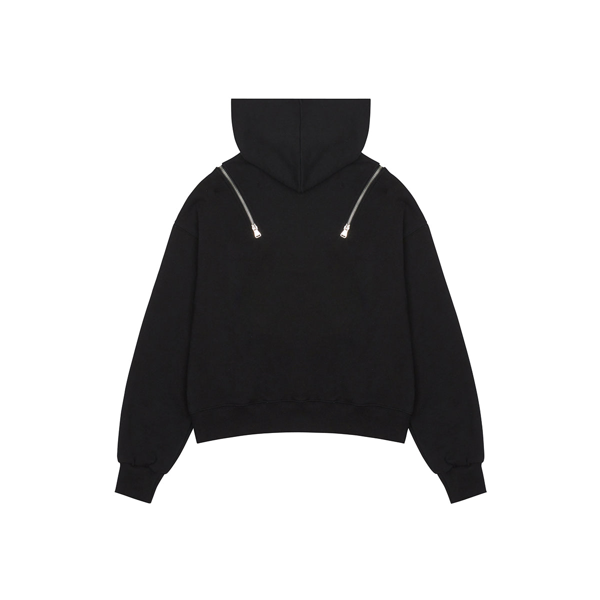 AM ZIPPER HOODIE (BLACK)