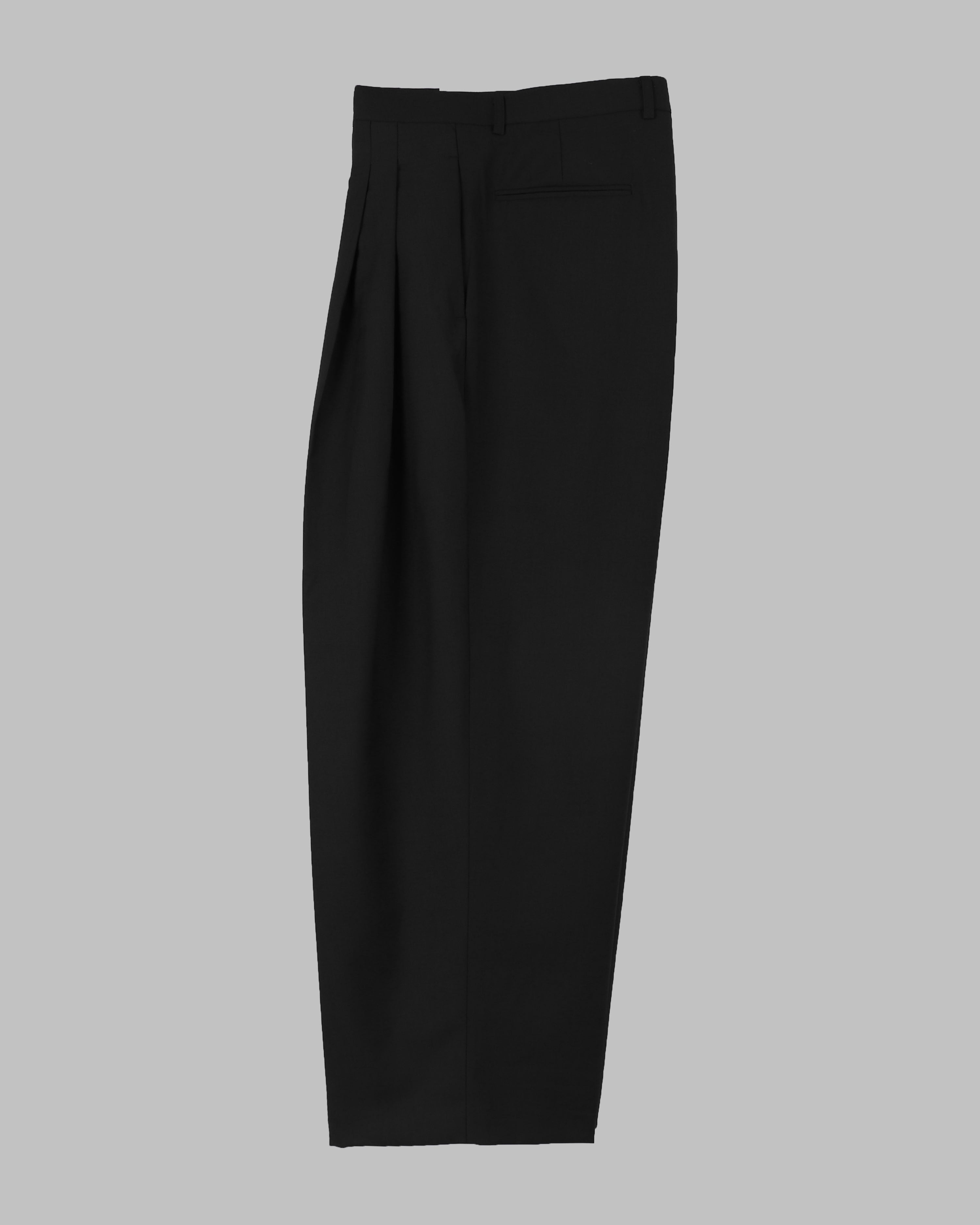 Multi tuck wide slacks