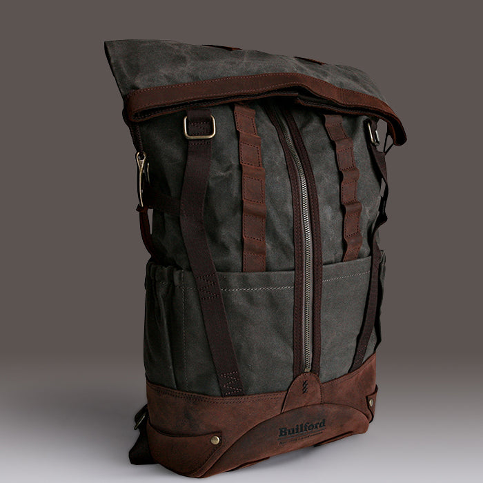 Bikers Crew Backpack Dark Oak