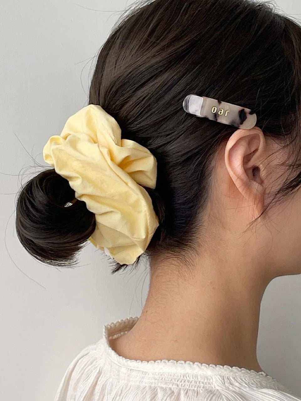 oar Vintage Shirt Scrunchie [Yellow]