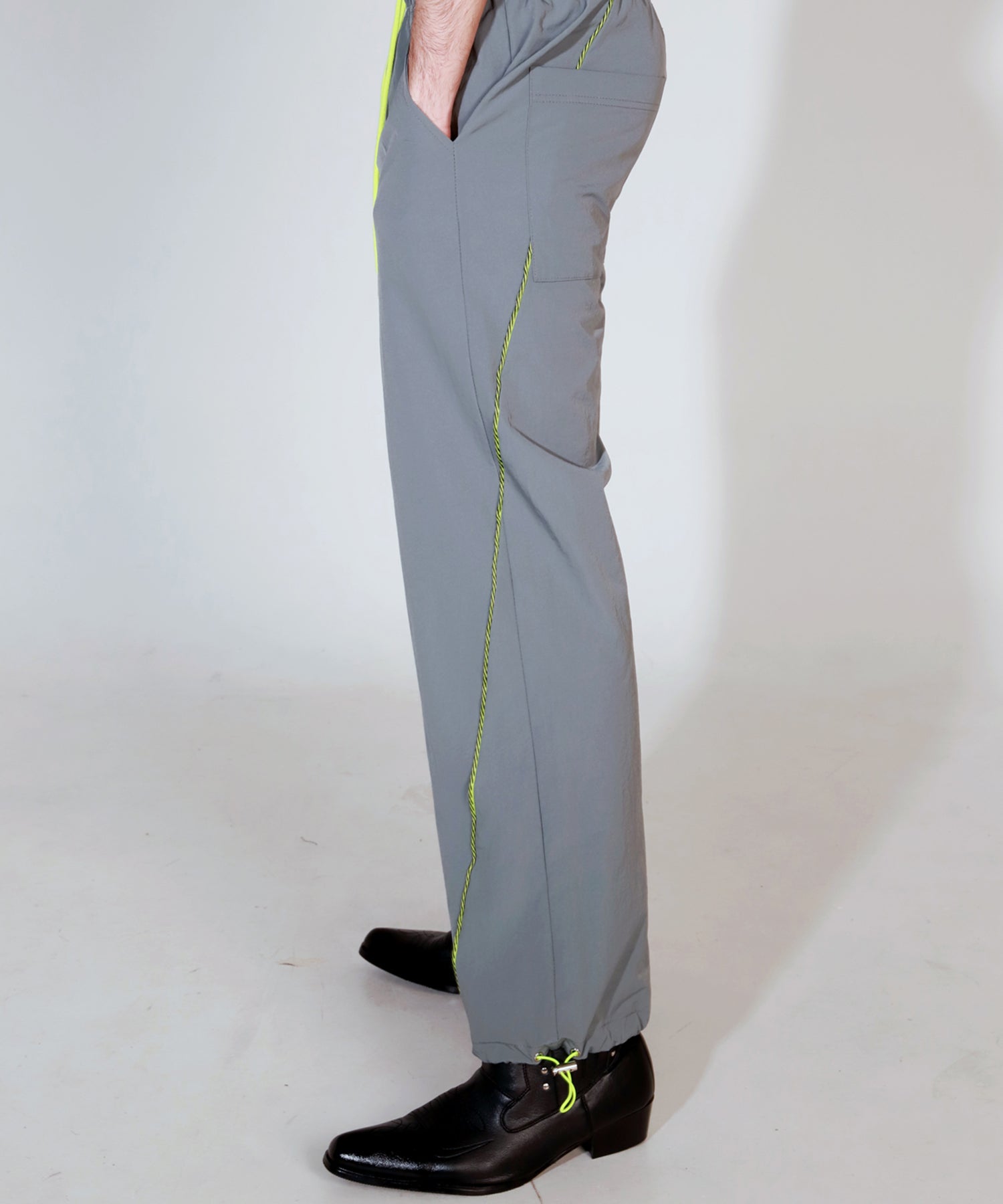 Acid Cross Line Nylon Jogger Pants